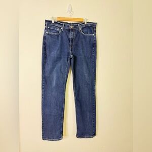 Levi’s 514 Straight Fit Jeans Men’s 36x32 Blue Medium Wash Denim